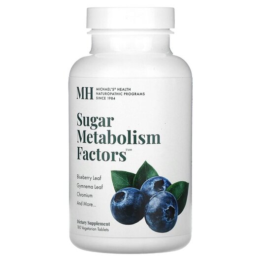 Основное фото товара Sugar Metabolism Factors Основное фото товара MH, Поддержка уровня сахара, Sugar Metabolism Factors, 180 таблет