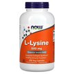 Фото товара NOW Foods, L-Лизин 500 мг, L-Lysine 500 mg, 250 капсул