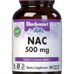 Фото товару NAC Фото товару Bluebonnet Nutrition, NAC, N-ацетилцистеїн, 30 капсул