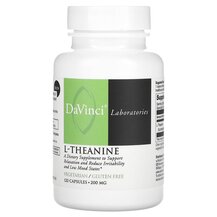 L-Теанін L-Theanine 200 mg DaVinci Laboratories 120 капсул