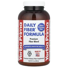 Клітковина Daily Fiber Formula Yerba Prima 340 г