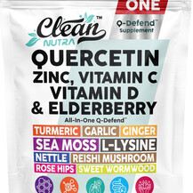 Q Defend Quercetin Zinc Vitamin C D Elderberry Turmeric by