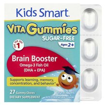 Kids Smart Vita Gummies Омега 3 Bioglan 27 таблеток