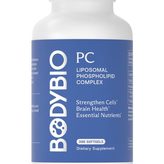 Основное фото товара PC Phosphatidylcholine Основное фото товара BodyBio, Фосфатидилхолин, PC Phosphatidylcholine, 300 капсул