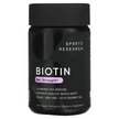 Фото товару Biotin with Organic Coconut Oil 10000 mcg Фото товару Biotin with Organic Coconut Oil 10000 mcg, Вітамін B7 Біотин, 120