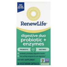 Digestive Duo Probiotic + Enzymes Ферменты Renew Life