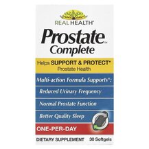 Підтримка простати Prostate Complete Real Health 30 капсул Підтримка простати Prostate Complete Real Health 30 капсул