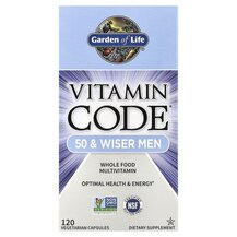 Вітаміни Vitamin Code 50 & Wiser Men Garden 120 капсул Вітаміни Vitamin Code 50 & Wiser Men Garden 120 капсул