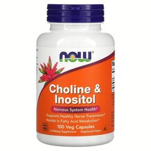 Choline & Inositol Холин и Инозитол 500 мг NOW Foods Choline & Inositol Холин и Инозитол 500 мг NOW Foods