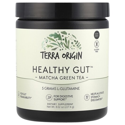 Основное фото товара Healthy Gut Matcha Green Tea Основное фото товара Поддержка кишечника, Healthy Gut Matcha Green Tea, 227.4 г