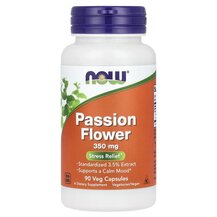 Passion Flower Пассифлора NOW Foods 90 капсул Passion Flower Пассифлора NOW Foods 90 капсул