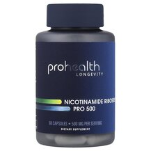 Nicotinamide Riboside Pro 500 Витамин B3 Ніацин ProHealth Nicotinamide Riboside Pro 500 Витамин B3 Ніацин ProHealth