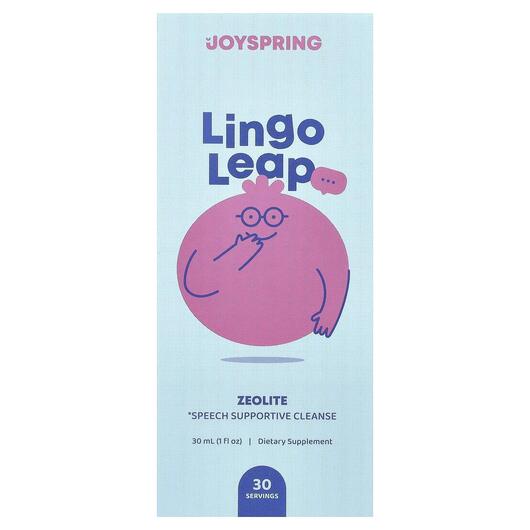 Основне фото товару Joy Spring, Lingo Leap, Цеоліт, 30 мл