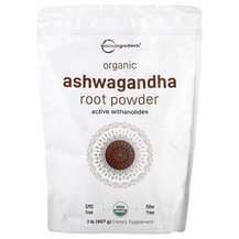 Organic Ashwagandha Root Powder Ашваганда Micro 907 г Organic Ashwagandha Root Powder Ашваганда Micro 907 г