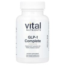 GLP-1 Complete GLP-1 гормон Vital Nutrients 60 капсул