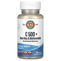 C 500 + Rose Hips & Bioflavonoids Витамин C KAL