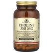 Фото товару Choline 350 mg Фото товару Solgar, Choline 350 mg, Холін 350 мг, 100 капсул