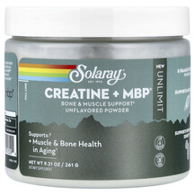 Креатин Unlimit Creatine + MBP Powder Unflavored Solaray