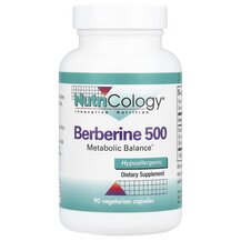 Berberine 500 Берберин Nutricology 90 капсул Berberine 500 Берберин Nutricology 90 капсул