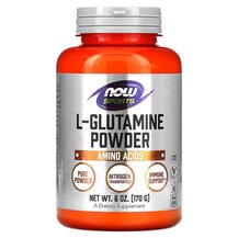 L-Глутамін Sports L-Glutamine Powder NOW Foods 170 г