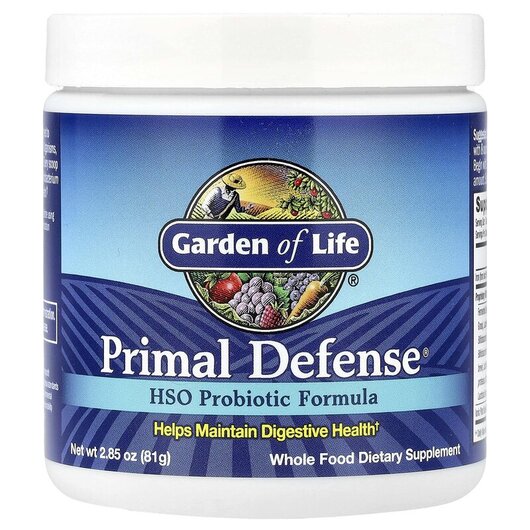 Основное фото товара Primal Defense Powder HSO Probiotic Formula Основное фото товара Пробиотики, Primal Defense Powder HSO Probiotic Formula, 81 г