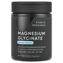 Гліцинат магнію Magnesium Glycinate 160 mg Sports Research Гліцинат магнію Magnesium Glycinate 160 mg Sports Research