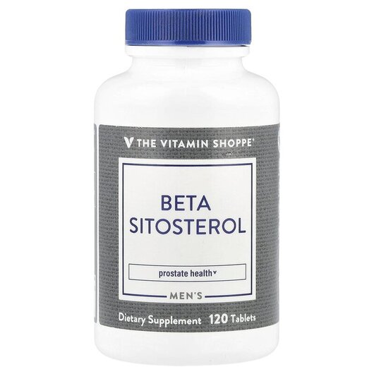Основное фото товара Men's Beta Sitosterol Основное фото товара TheVitaminShoppe, Бета-Ситостерол, Men's Beta Sitosterol, 12
