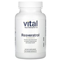 Ресвератрол Resveratrol Ultra High Potency 500 mg Vital