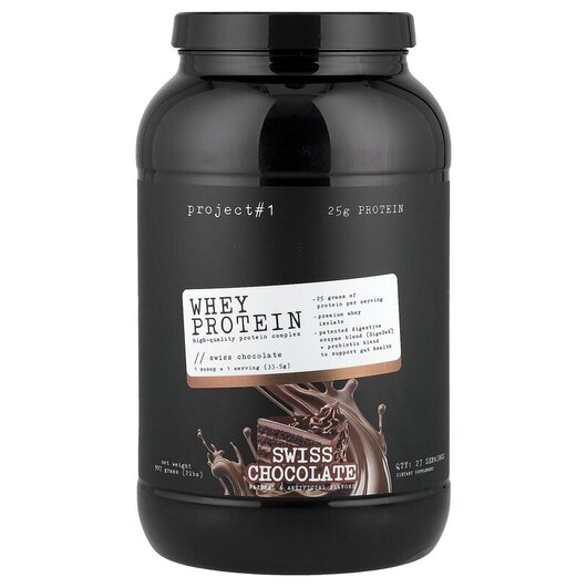 Основное фото товара Whey Protein High-Quality Protein Complex Swiss Chocolate, Протеи
