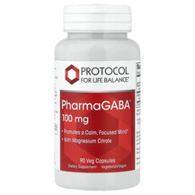 ГАМК PharmaGABA Protocol for Life Balance 90 капсул