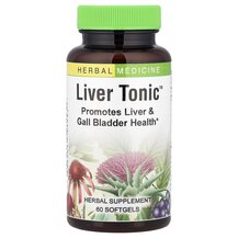 Liver Tonic Поддержка печени Herbs Etc. 60 капсул