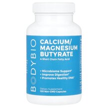 Calcium/Magnesium Butyrate Бутират Кальция Магния BodyBio Calcium/Magnesium Butyrate Бутират Кальция Магния BodyBio