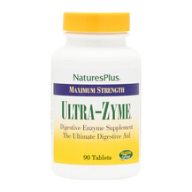 Ultra-Zyme Tablets Maximum Strength Ферменты Natures Plus