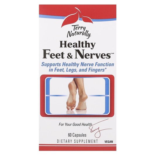 Основное фото товара Terry Naturally, Поддержка суставов, Healthy Feet & Nerves, 6