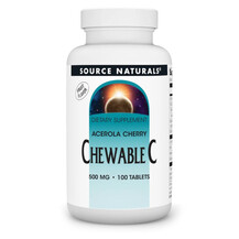 Acerola Cherry Chewable C Ацерола Source Naturals