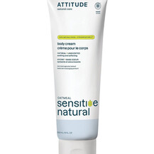 Крем Sensitive Natural Body Cream - Unscented ATTITUDE Крем Sensitive Natural Body Cream - Unscented ATTITUDE