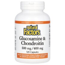 Glucosamine & Chondroitin 500 mg/400 mg Глюкозамин Natural
