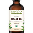 Фото товара Organic Sesame Oil Фото товара Banyan Botanicals, Кунжутное масло, Organic Sesame Oil, 236 мл