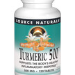 Фото товару Source Naturals, Turmeric, Екстракт кореня куркуми, 120 таблеток