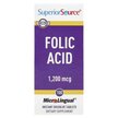 Фото товару Folic Acid 1200 mcg Фото товару Folic Acid 1200 mcg 100, Вітамін B9 Фолієва кислота, 100 таблеток