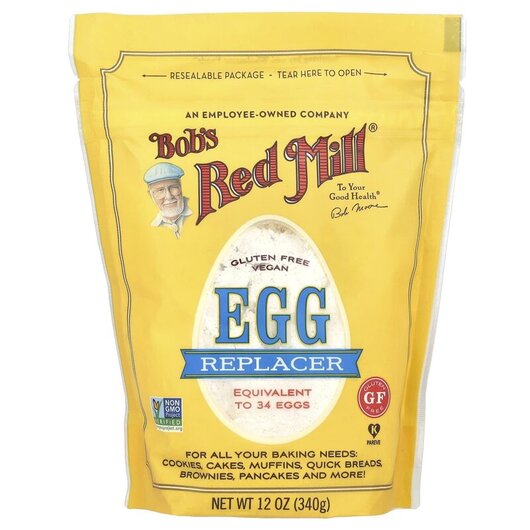 Основное фото товара Bob's Red Mill, Мука, Egg Replacer, 340 г