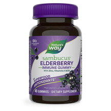 Sambucus Elderberry Immune Gummy Черная Бузина Nature's