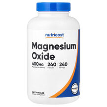 Магній Magnesium Oxide 400 mg Nutricost 240 капсул Магній Magnesium Oxide 400 mg Nutricost 240 капсул