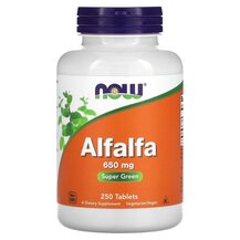 Люцерна 650 мг Alfalfa 650 mg NOW Foods 250 таблеток Люцерна 650 мг Alfalfa 650 mg NOW Foods 250 таблеток