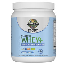 Sport Grass Fed Whey+ Skin Protein Powder Vanilla Flavor