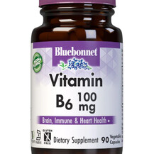 Vitamin B6 Витамин B Bluebonnet Nutrition 90 капсул