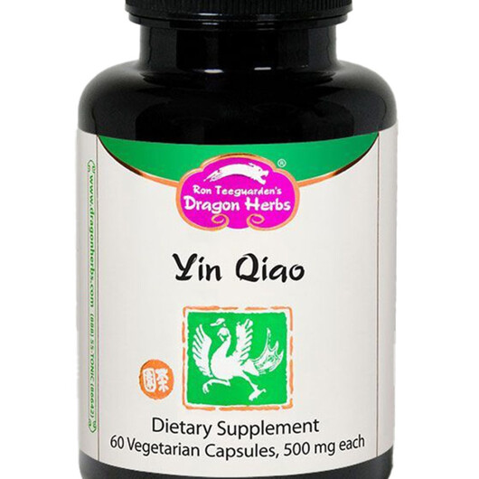 Основне фото товару Yin Qiao Основне фото товару Dragon Herbs, Yin Qiao, Інь Цзяо, 60 капсул