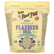 Organic Flaxseed Meal Whole Ground Семена льна Bob's Red Organic Flaxseed Meal Whole Ground Семена льна Bob's Red