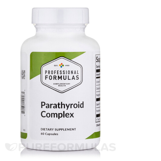 Основное фото товара Поддержка щитовидной, Parathyroid Complex, 60 капсул