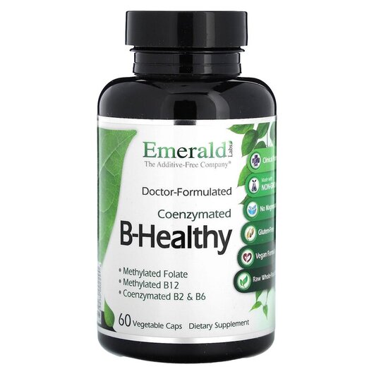Основное фото товара B-Healthy Основное фото товара Emerald, Витамин B, B-Healthy, 60 капсул